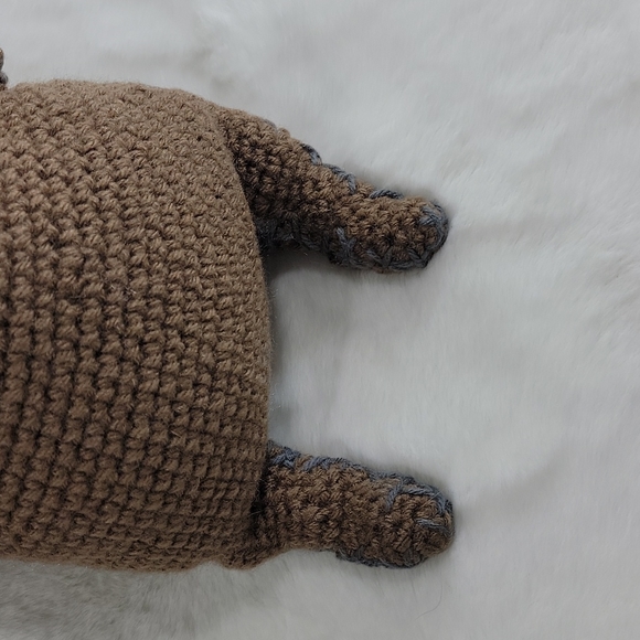 Nightmare Before Christmas Oogie Boogie Crochet Stuffed Animal - Picture 3 of 6